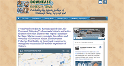 Desktop Screenshot of downeastfisheriestrail.org